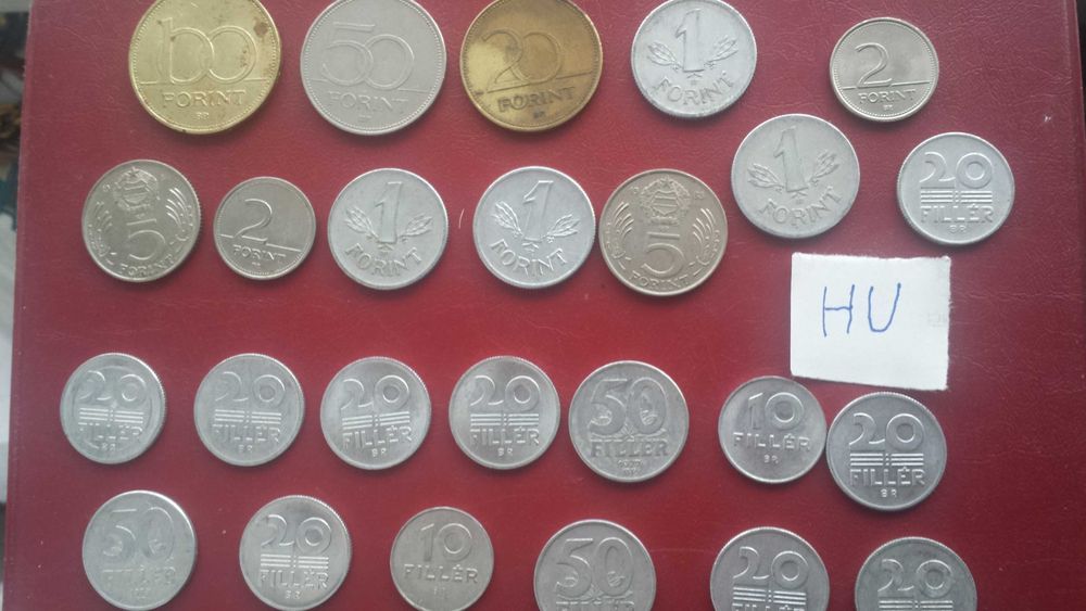 Стотинки от Унгария (25 бр)/ Hungarian coins