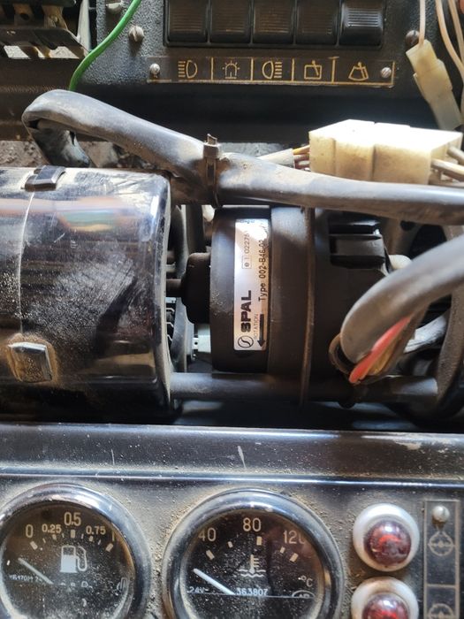 Comandă bord utilaj greu