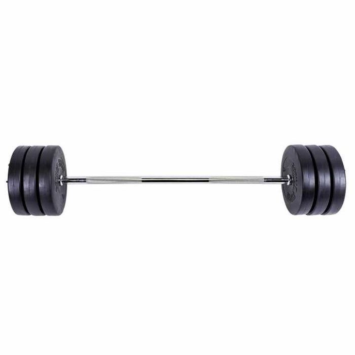 Set bara piept + discuri de ciment 38kg