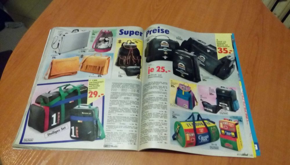 Quelle katalog - jetzt aktuell - marz 1994 /списание на Квеле март 94г