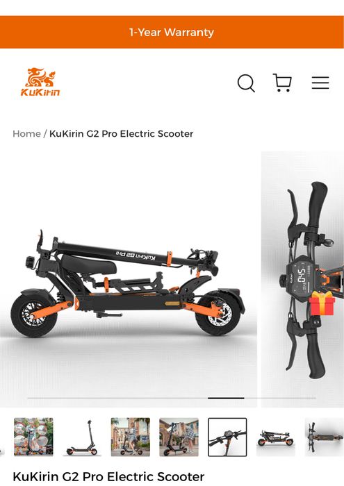 Trotineta Kukirin G2 Pro 2025