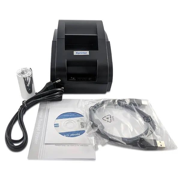 Термопринтер xprinter xp 58IIH Lan сетевой + USB 58мм для печати чеков