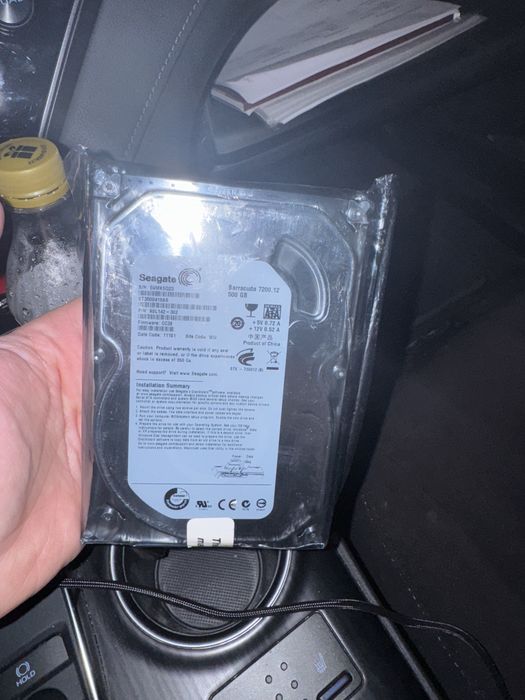 Жестки диск HDD Seagate 500GB 3.5” —  новый, рабочий