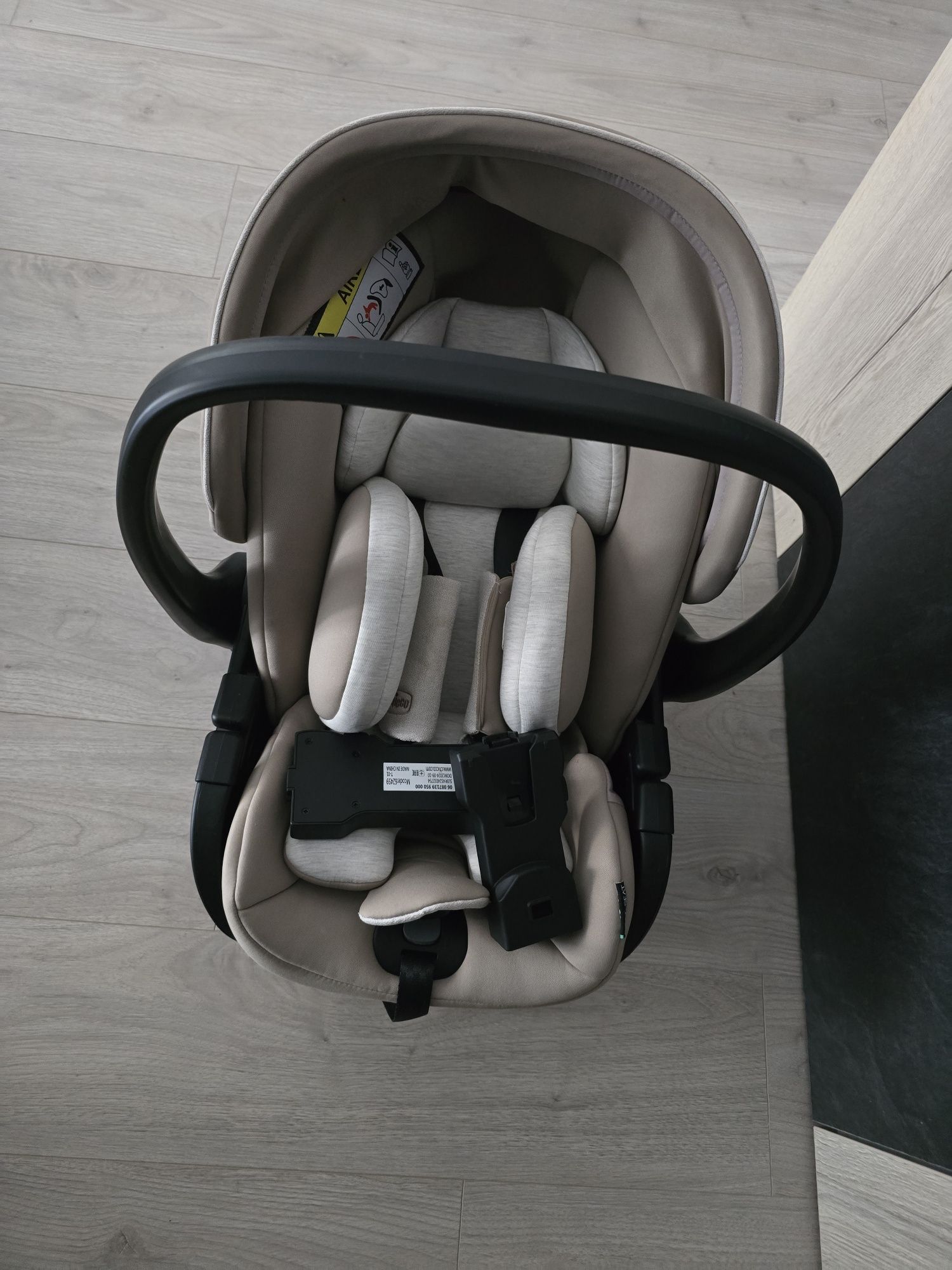 Carucior copii 3 in 1 Chicco Bellagio, Amber Glow (bej deschis)