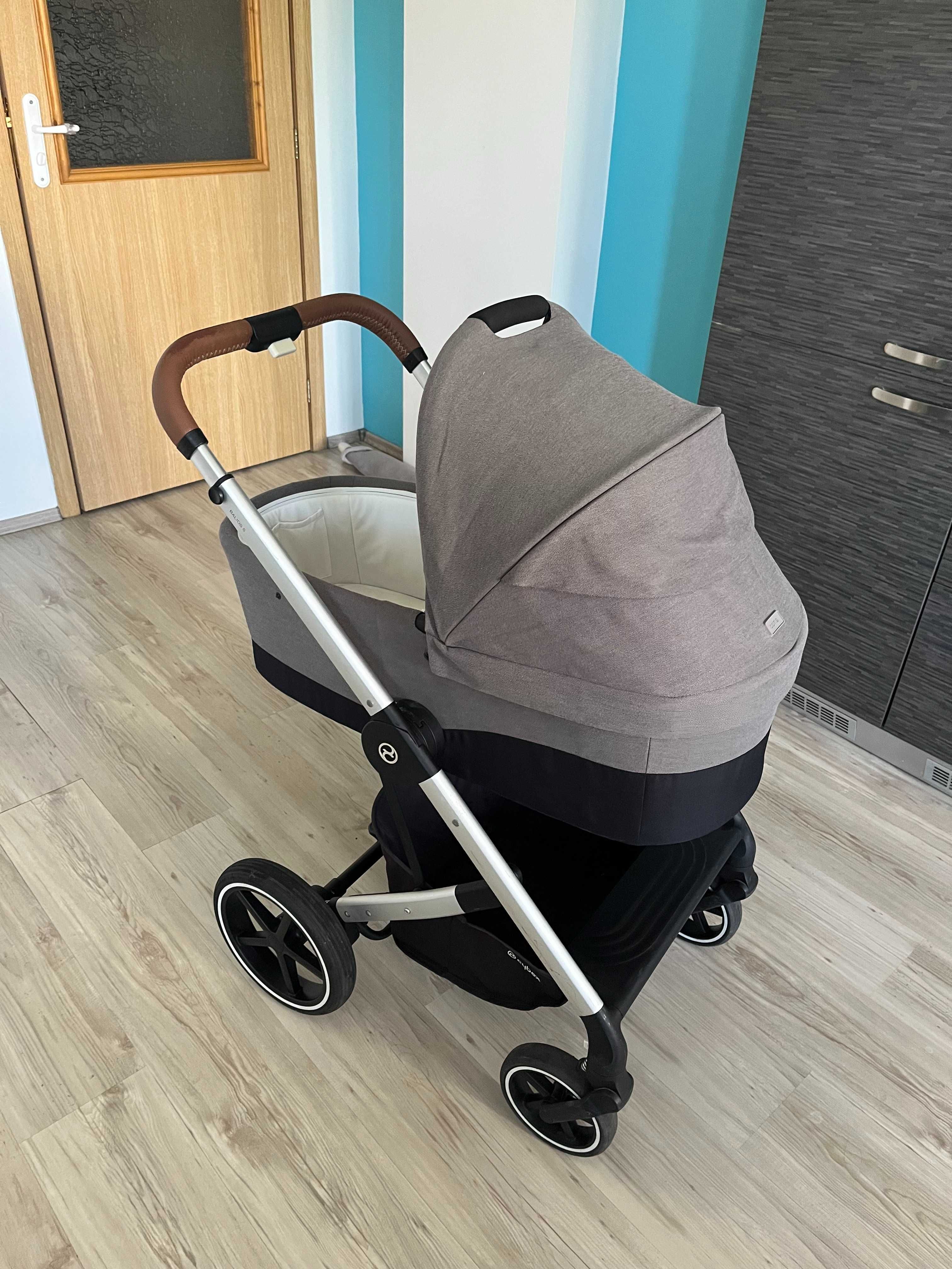 Детска количка Cybex Balios S lux + кош за новородено Cot S