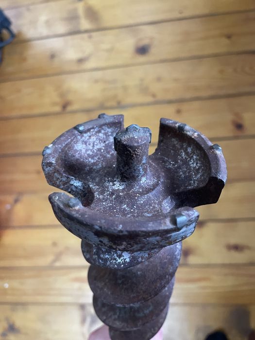 Burghiu spiral carota beton 80mm