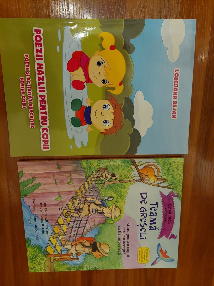 Cărți copii grădiniță 3-7 ani