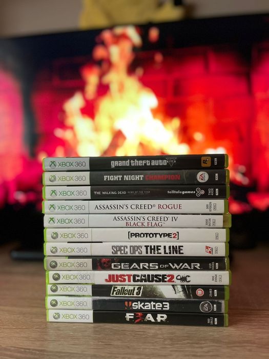 Xbox 360 супер чиста с игри