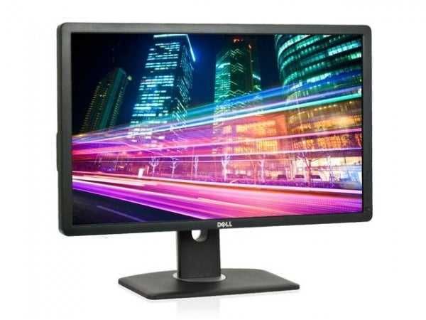 Monitor 24" LED Dell P2412H, Full HD, Wide, DVI, Negru