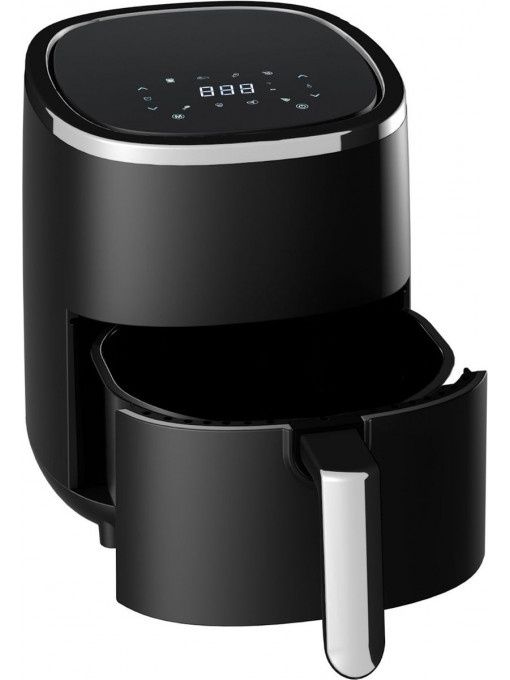 Airfryer (friteuza cu aer cald) 1200W, NOU, gatire fără ulei, 3,5l