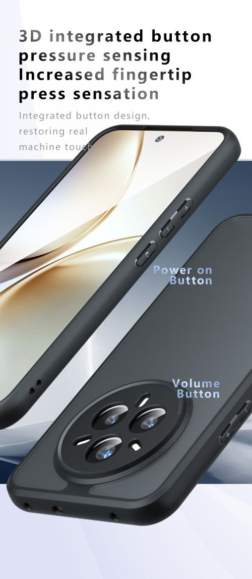 Realme 14pro, 14Pro+ кейс удароустойчив с матов гръб Нов модел