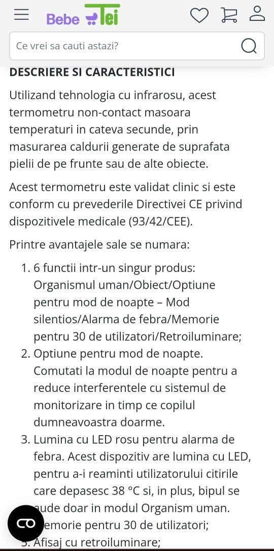 Termometru Multifunctional