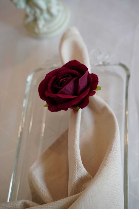 Пръстени са салфетки