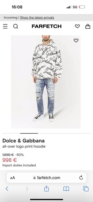 Dolce & Gabbana hoodie