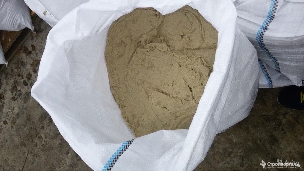 Песок глина кз в мешках