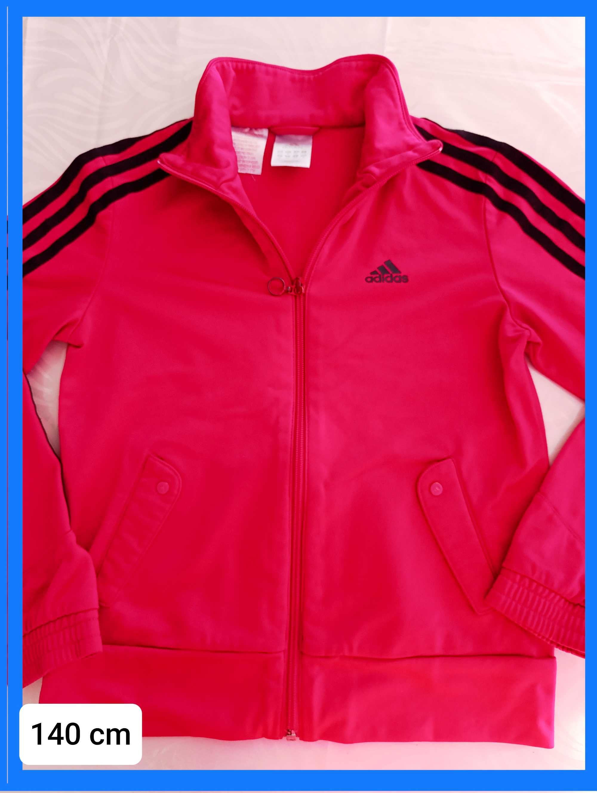 Стилно оригинално спортно горнище Adidas 140 cm