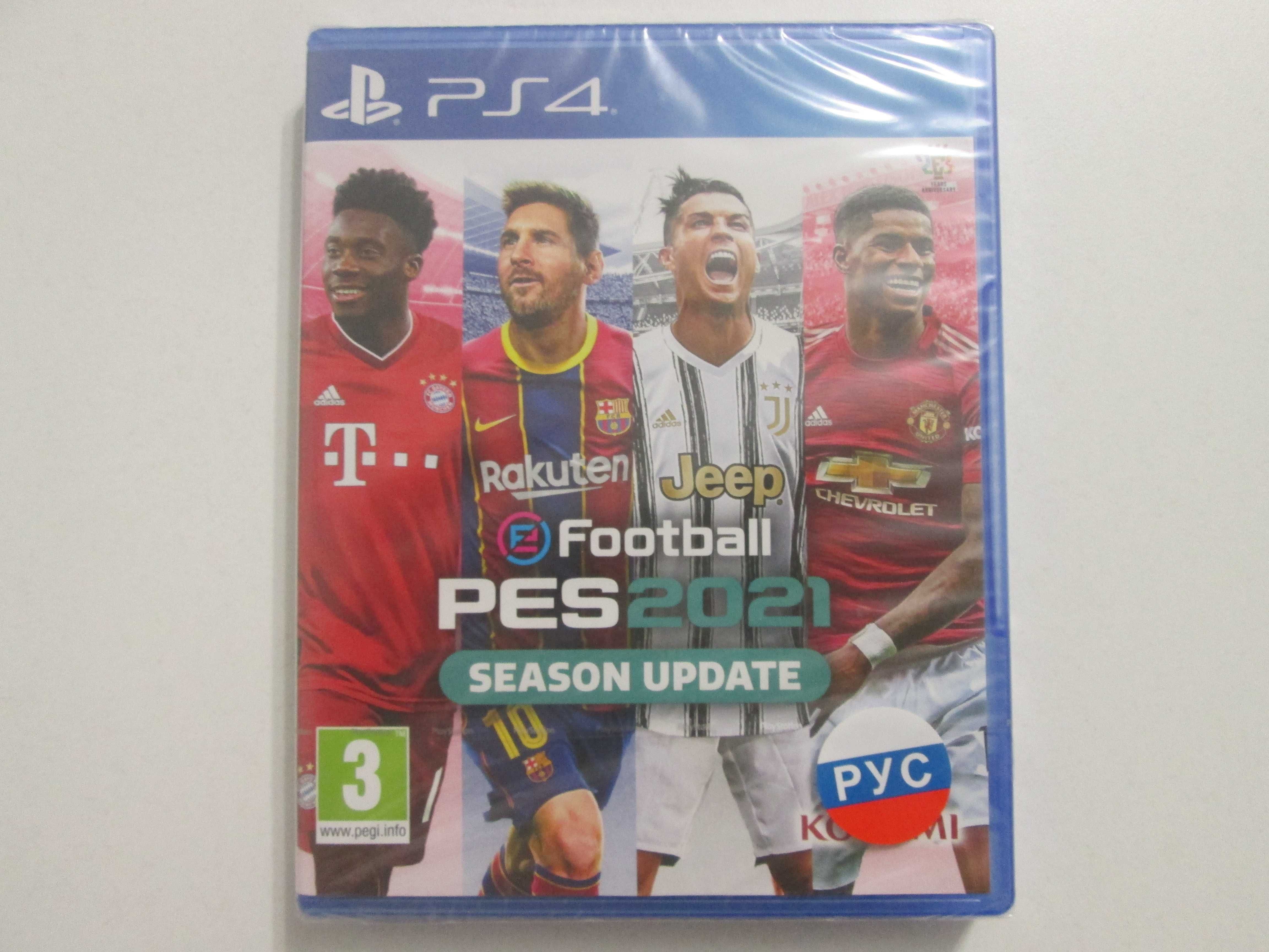 eFootball PES 2021 Диск PS4 (новый)