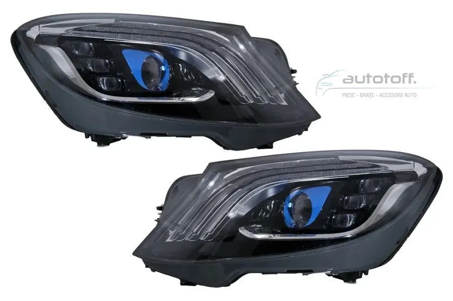 Faruri Full LED Mercedes S-Class W222 Semnal Dinamic (2013-2017) Facelift Design