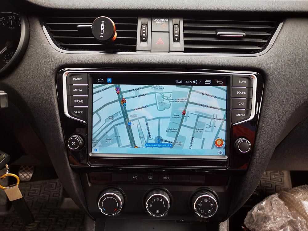 Navigatie android Skoda Octavia3 2+32GB wireless Carplay Android Auto