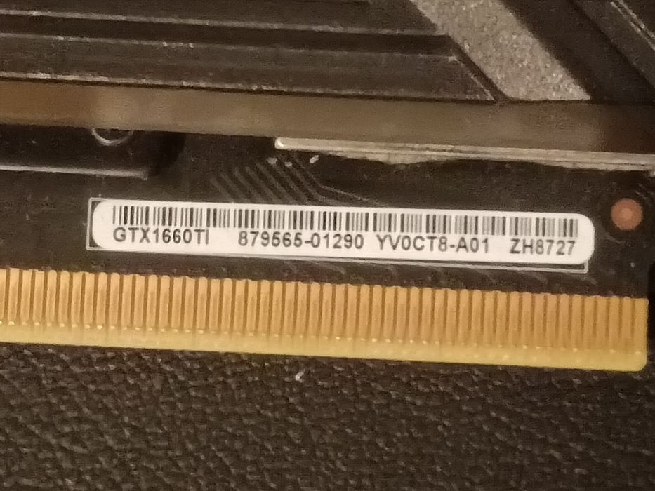 Vând Placa video gtx 1660ti noua