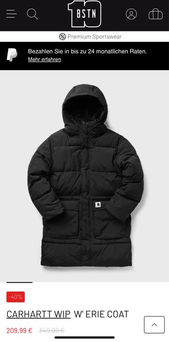 Унисекс! Чисто ново оригинално яке парка Carhartt Erie Coat под коляно