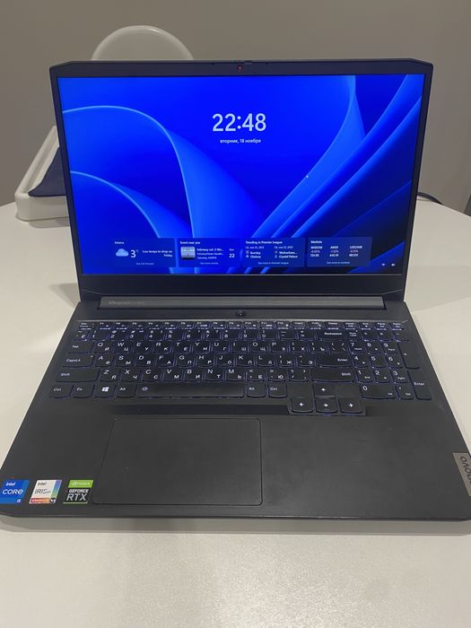 Игровой ноутбук i5 11300H rtx 3050 16gb ideapad gaming 3