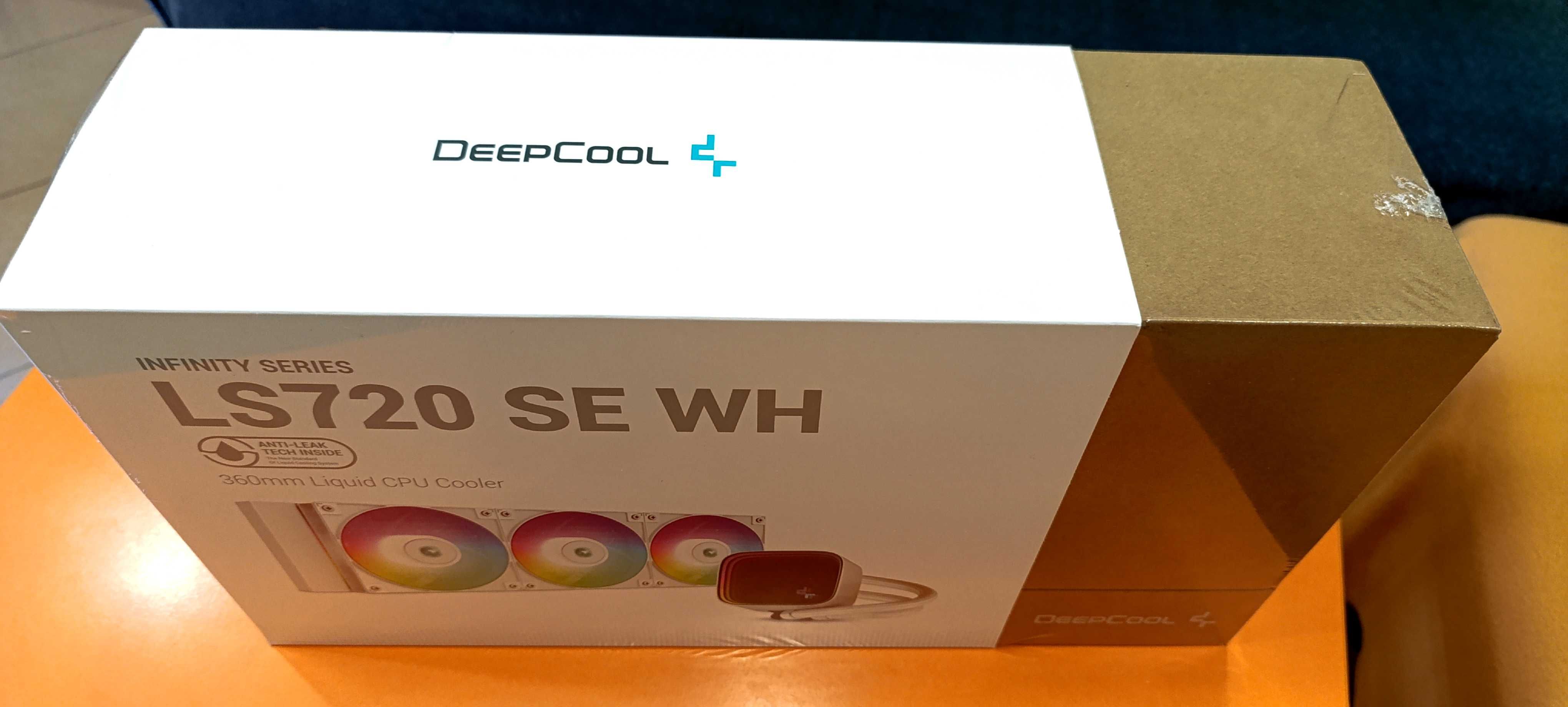 Водно охлаждане за компютър - DeepCool LS720 SE White - НОВО!