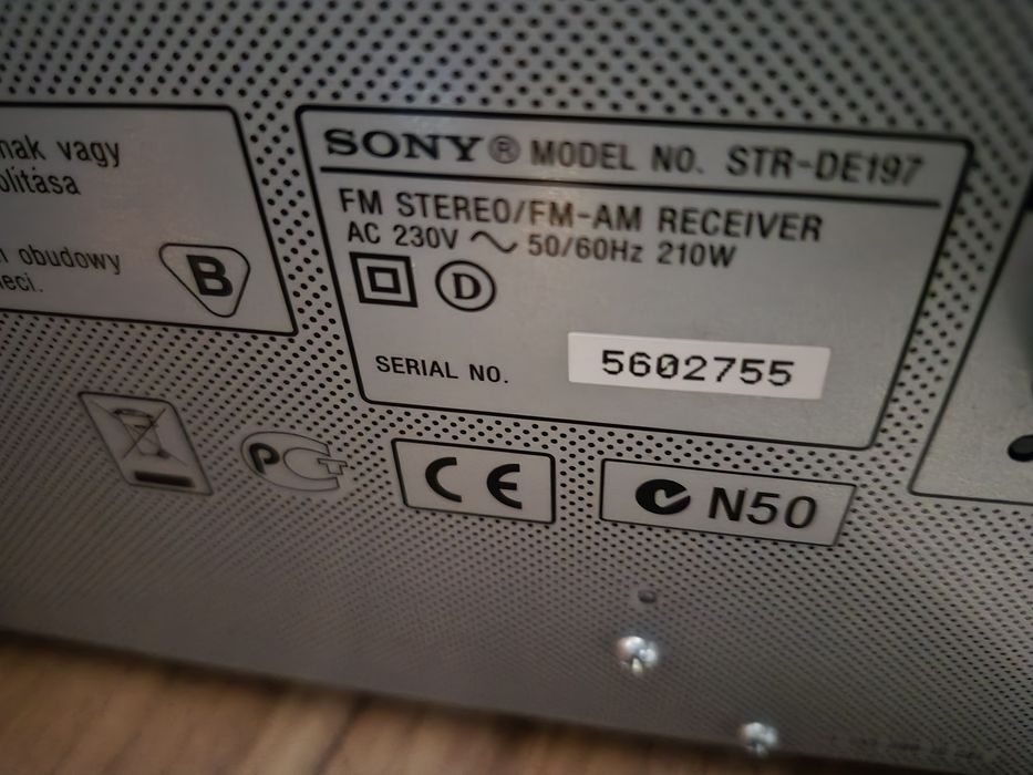 Amplificatot statie Receiver SONY STR DE 197