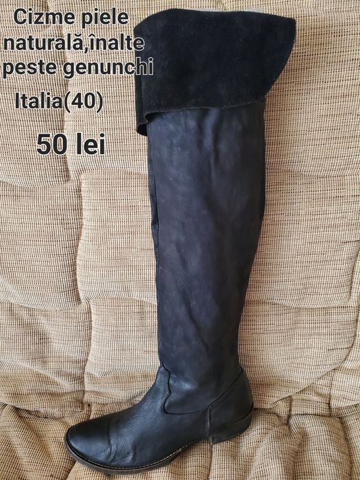 Cizme,ghete damă(piele naturală)