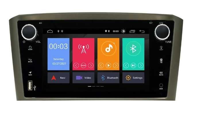 Мултимедия 7" Android 11 за Toyota Avensis T25 GPS DSP Carplay