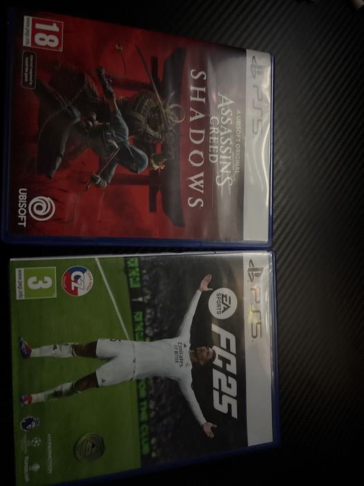 AC shadows si fc25 ps5 vand sau schimb