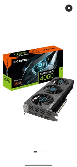 Placa video Gigabyte GeForce RTX 4060 EAGLE OC, 8GB GDDR6, 128bit
