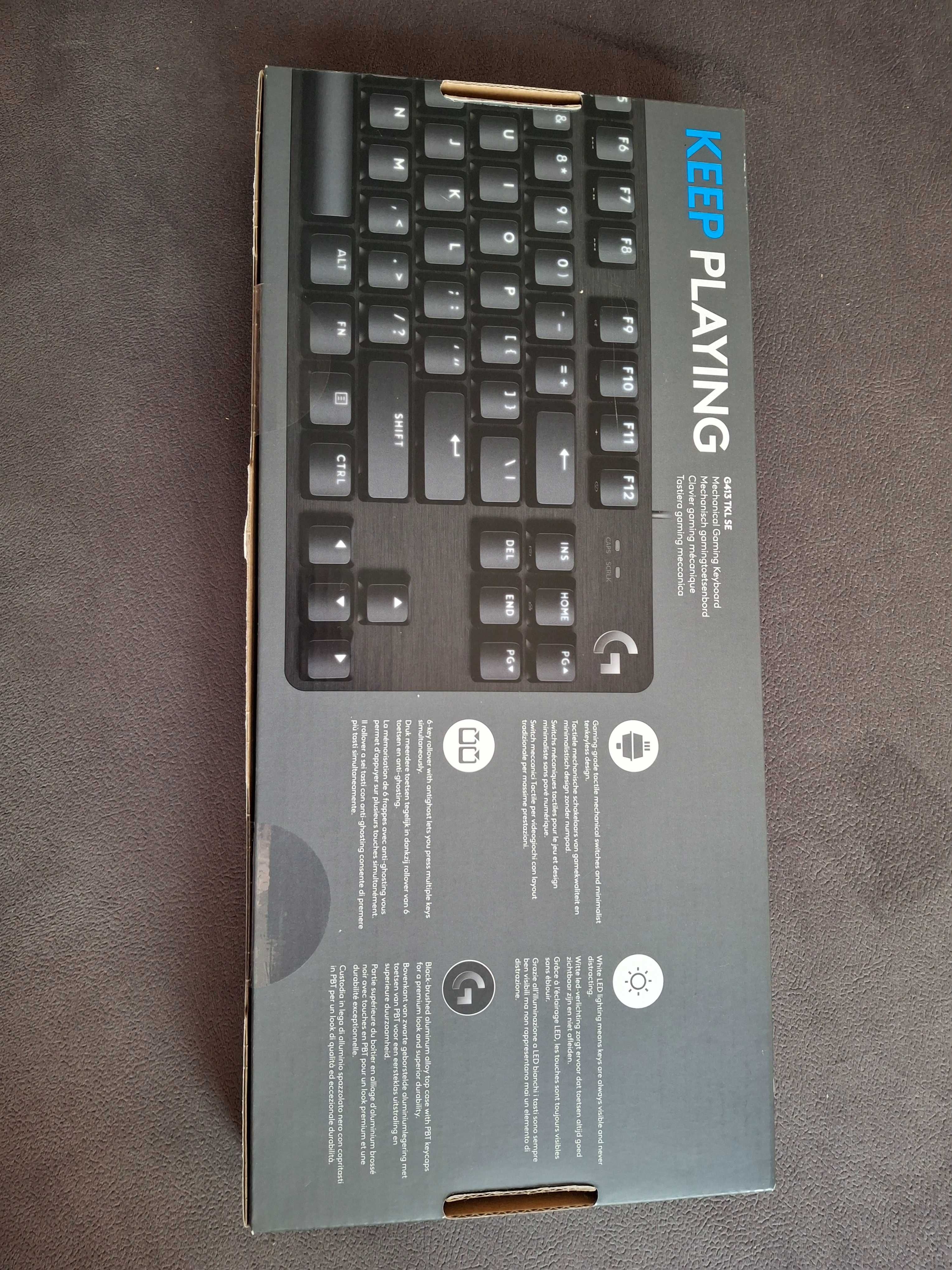 Gaming Keyboard | Гейминг клавиатура Logitech G413 TKL SE