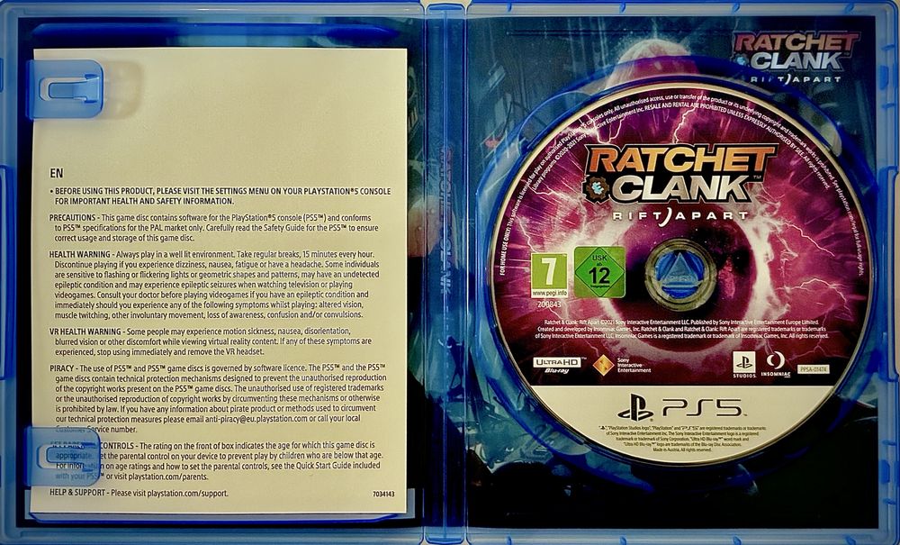 Ratchet and Clank Rift Apart PS5 / PS 5 PlayStation | Insomniac Games