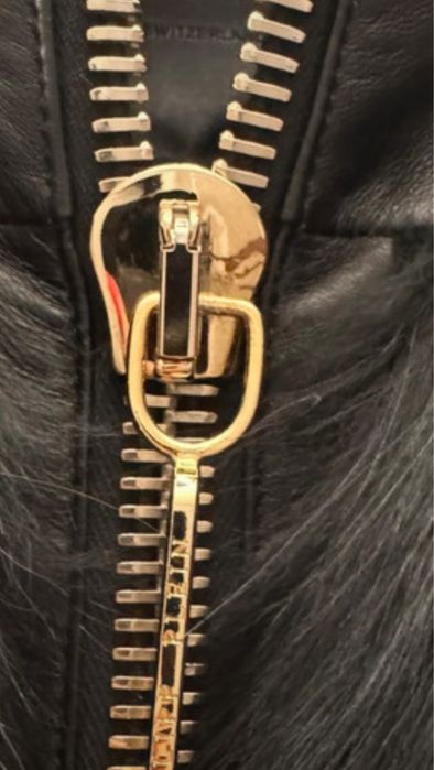 Blana combinat cu piele