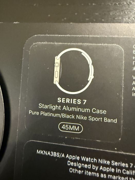 Apple Iwatch Series 7 Nike Edition 45mm