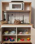 CA NOU!! IKEA Bucatarie pentru copii din lemn + ACCESORII