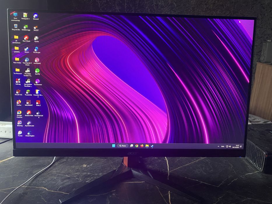 Монитор Acer 27 дюймов, 165герц
