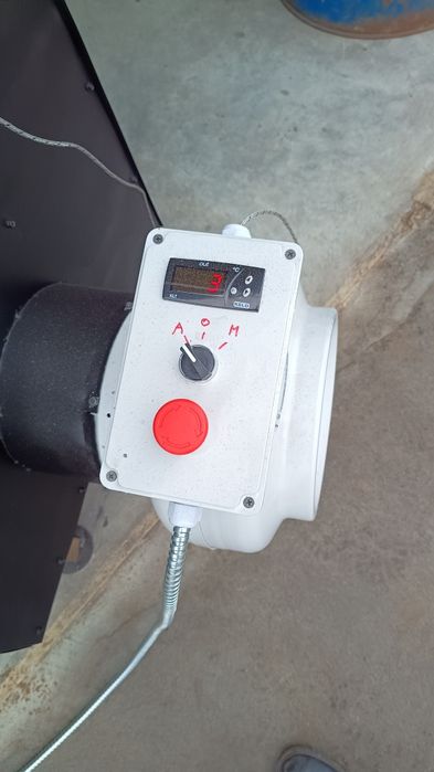 Cazan (sobă) pentru încălzit hale, ateliere, solarii diferite spații