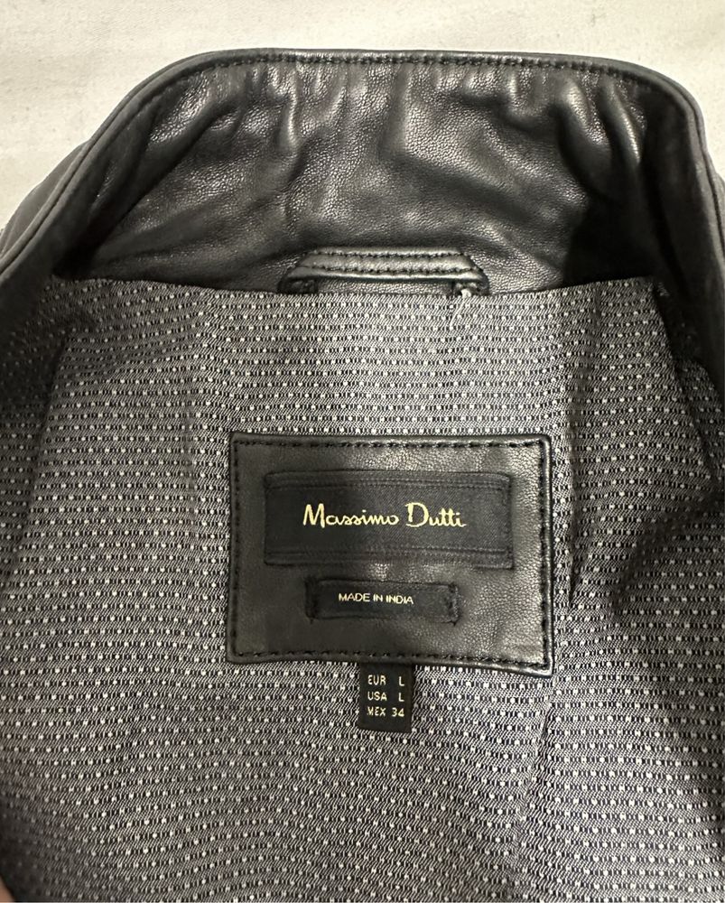 Geaca Piele Massimo Dutti