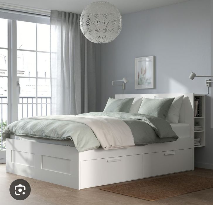 Cadru pat Brimmes cu depozitare 160-200 cm