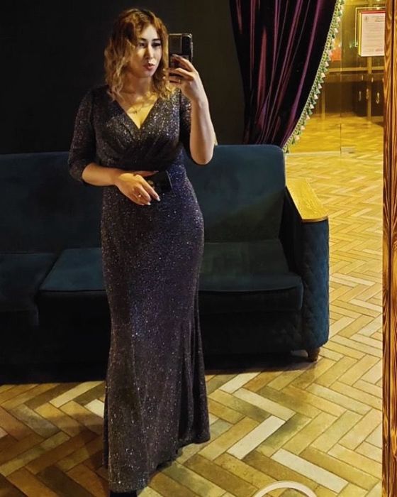 Срочноо продам платье вечерний одевала на корпоратив 1 раз