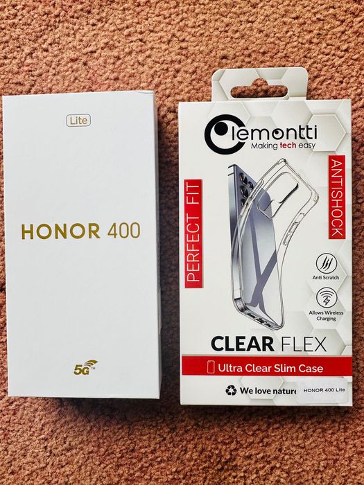 Honor 400 Lite, 256 Gb, RAM 8 Gb NOU, SIGILAT, culoarea Velvet Grey,