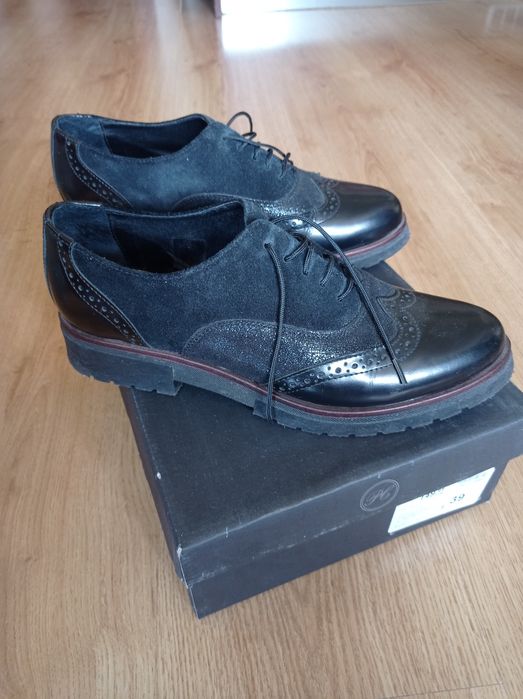 Обувки/оксфорд/Vera Pele Pat Calvin