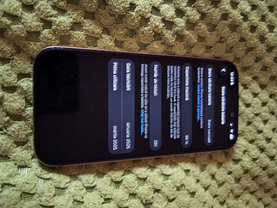 iPhone 16 pro 256gb încă în garanție cu factură