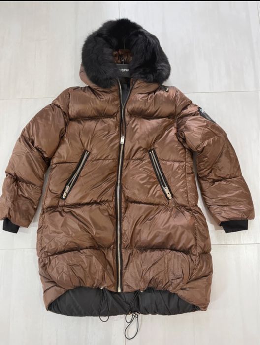 Geaca Flo & Clo cu blana de vulpe