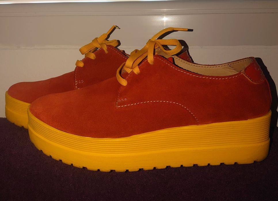 Papuci casual piele naturala