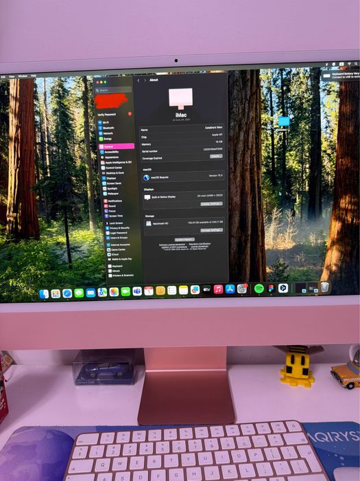 iMac 24" M1, 24", Retina 4.5K, 16GB, 256GB SSD