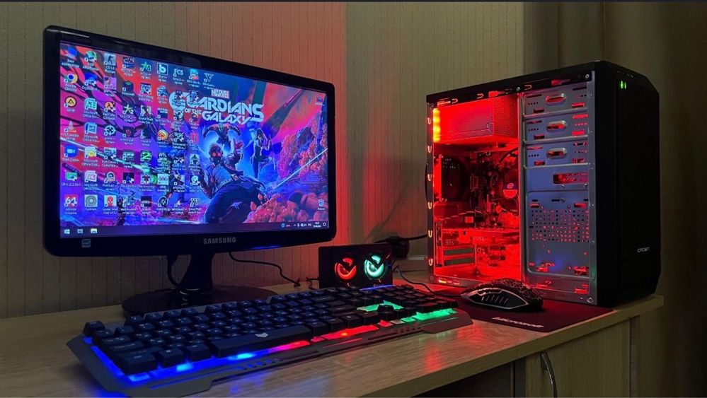 Игровой компьютер Core i3/8GB/HDD/GT 730 + 19 дюйм монитор/ЦЕНА ЗА ВСЁ