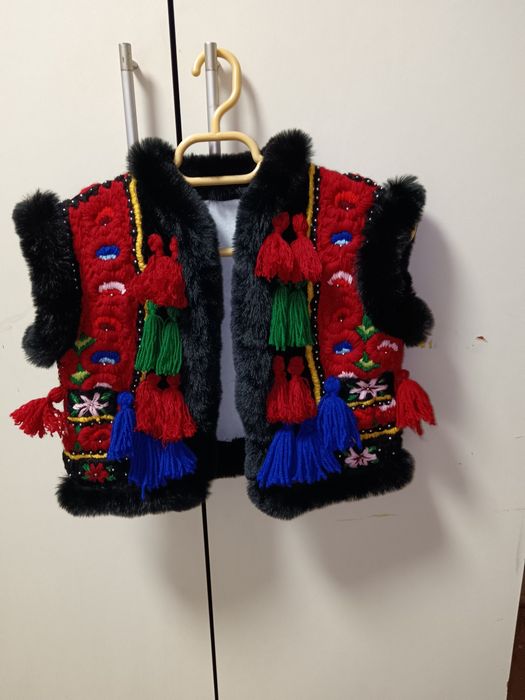 Cojocel tradițional Maramureș pentru fetite